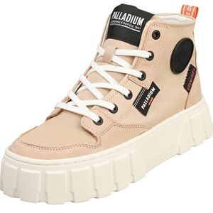 Palladium Women's Tan High-Top Sneakers size 9.5
